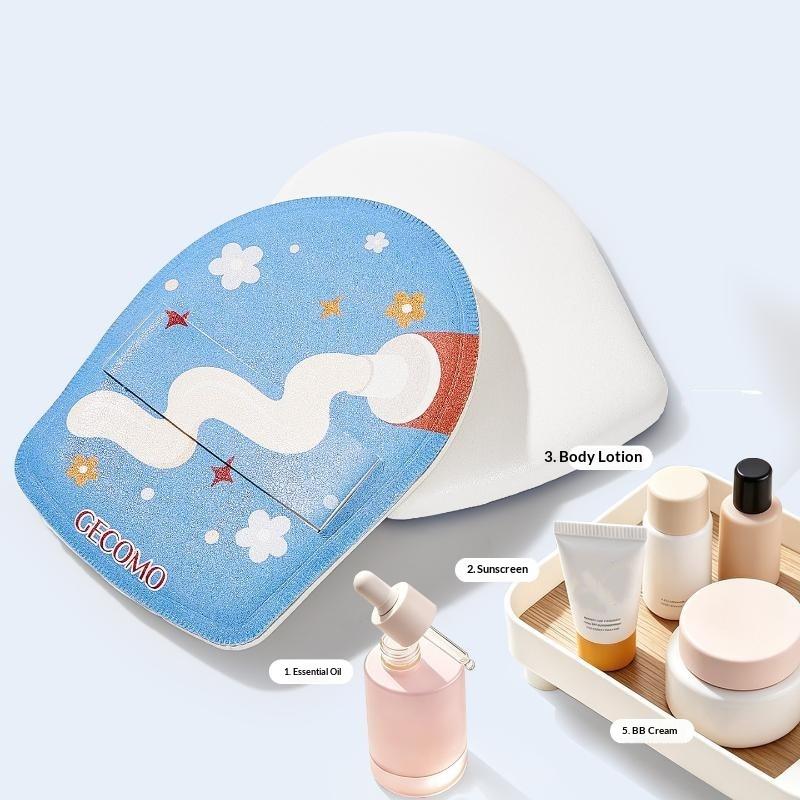 Body Brush - Extra grote zachte lederen zonnebrandcrème applicator