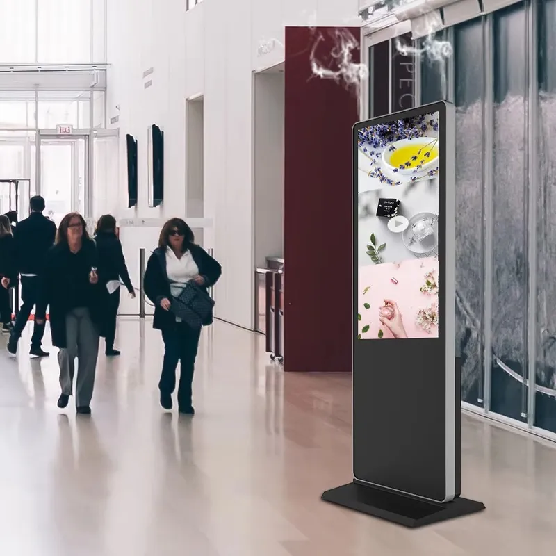 Aromatherapy Diffuser - Nieuwe, moderne commerciële LCD-reclame-apparaat met slimme