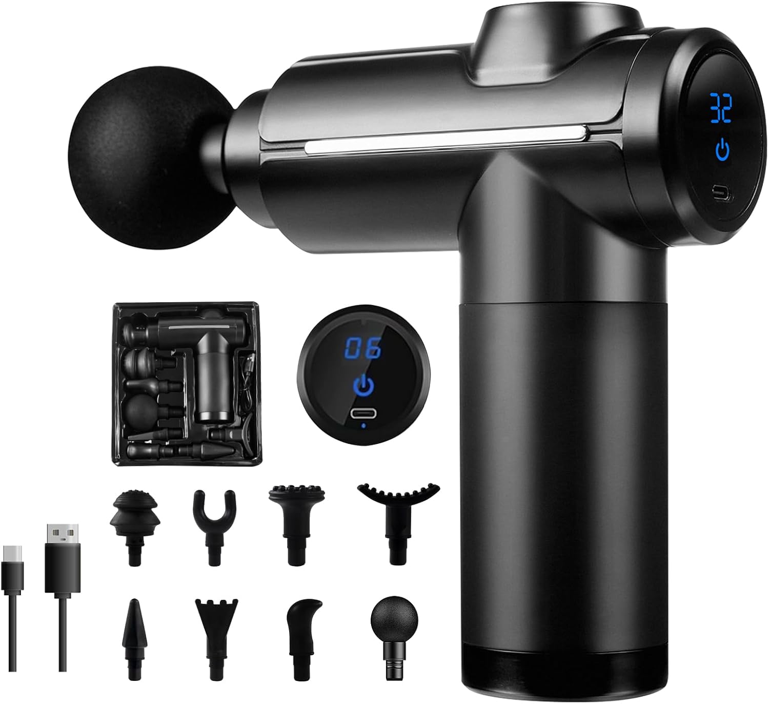 Massagepistool Deep Tissue Mus - Massage Gun recensie en prijs