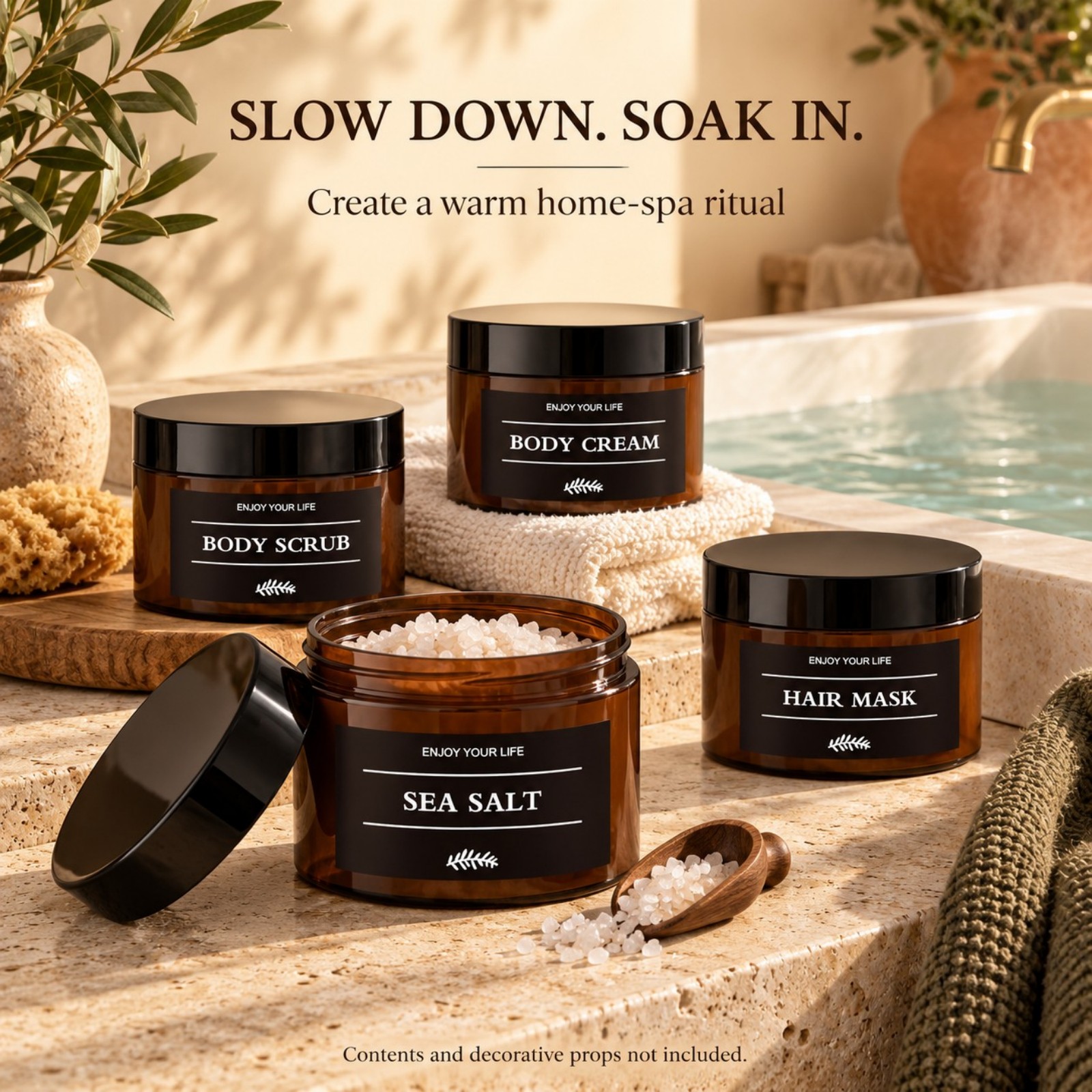 3 stuks opbergpotten voor de b - Bath Salts recensie en prijs