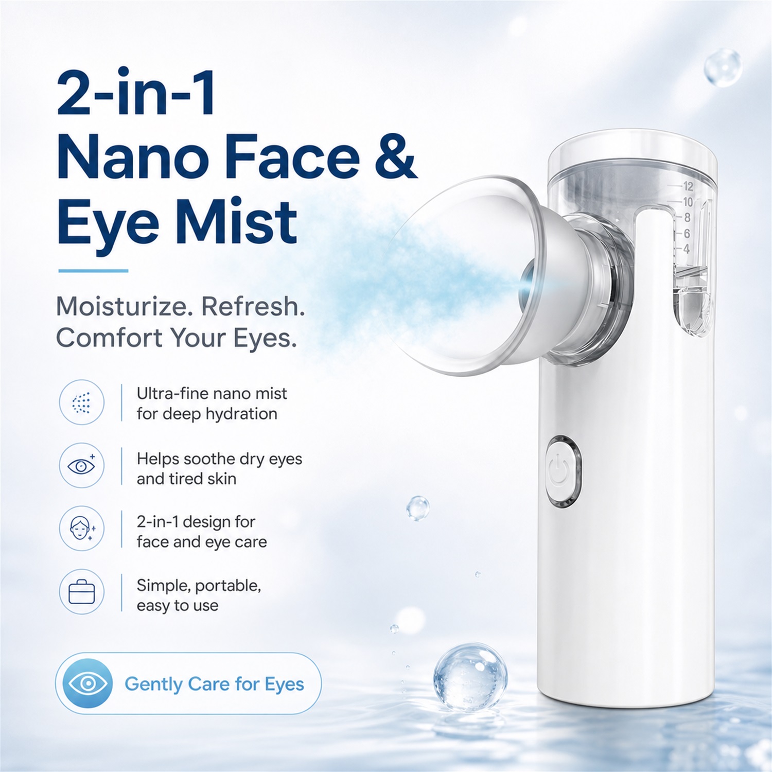 Oog Nano Bevochtiger Vernevela - Face Steamer recensie en prijs