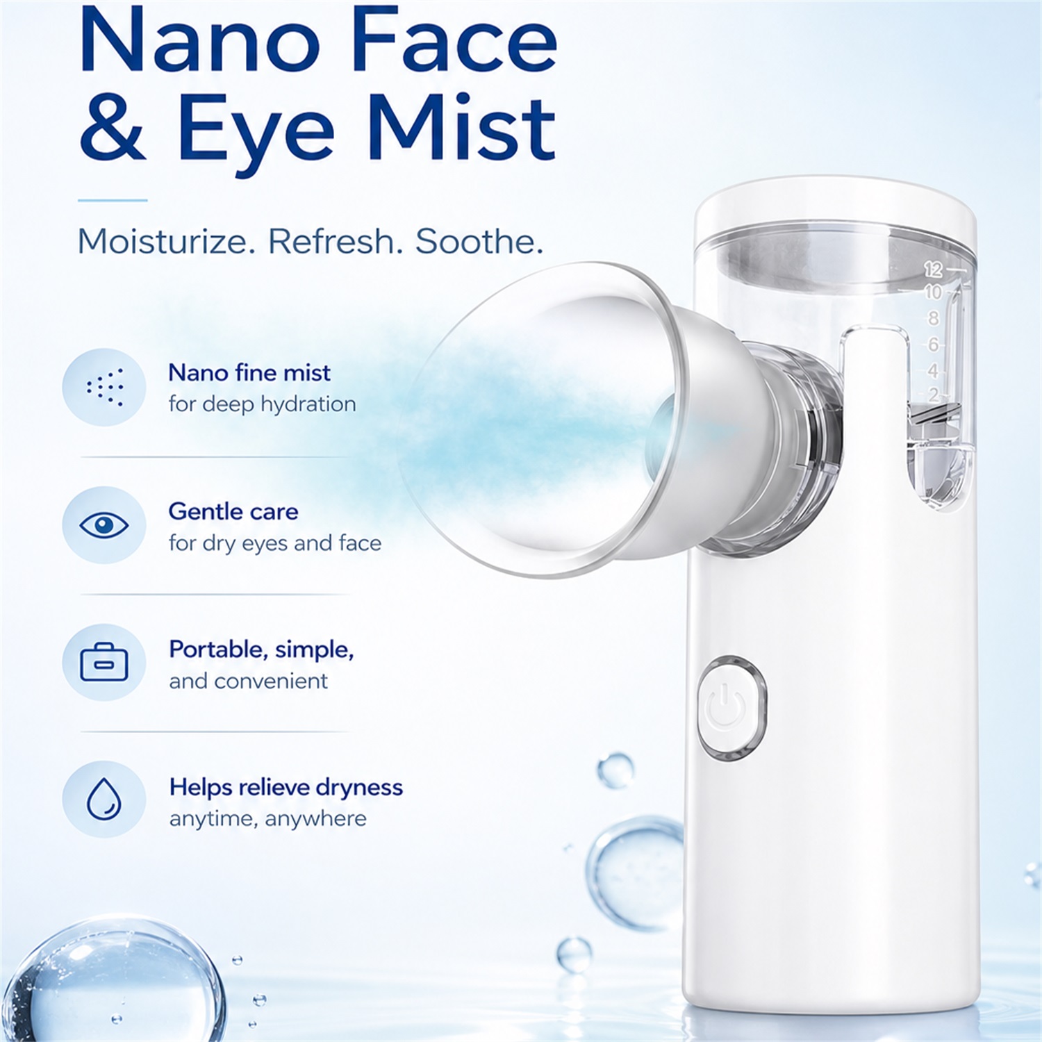 Oog Nano Bevochtiger Vernevela - Face Steamer recensie en prijs