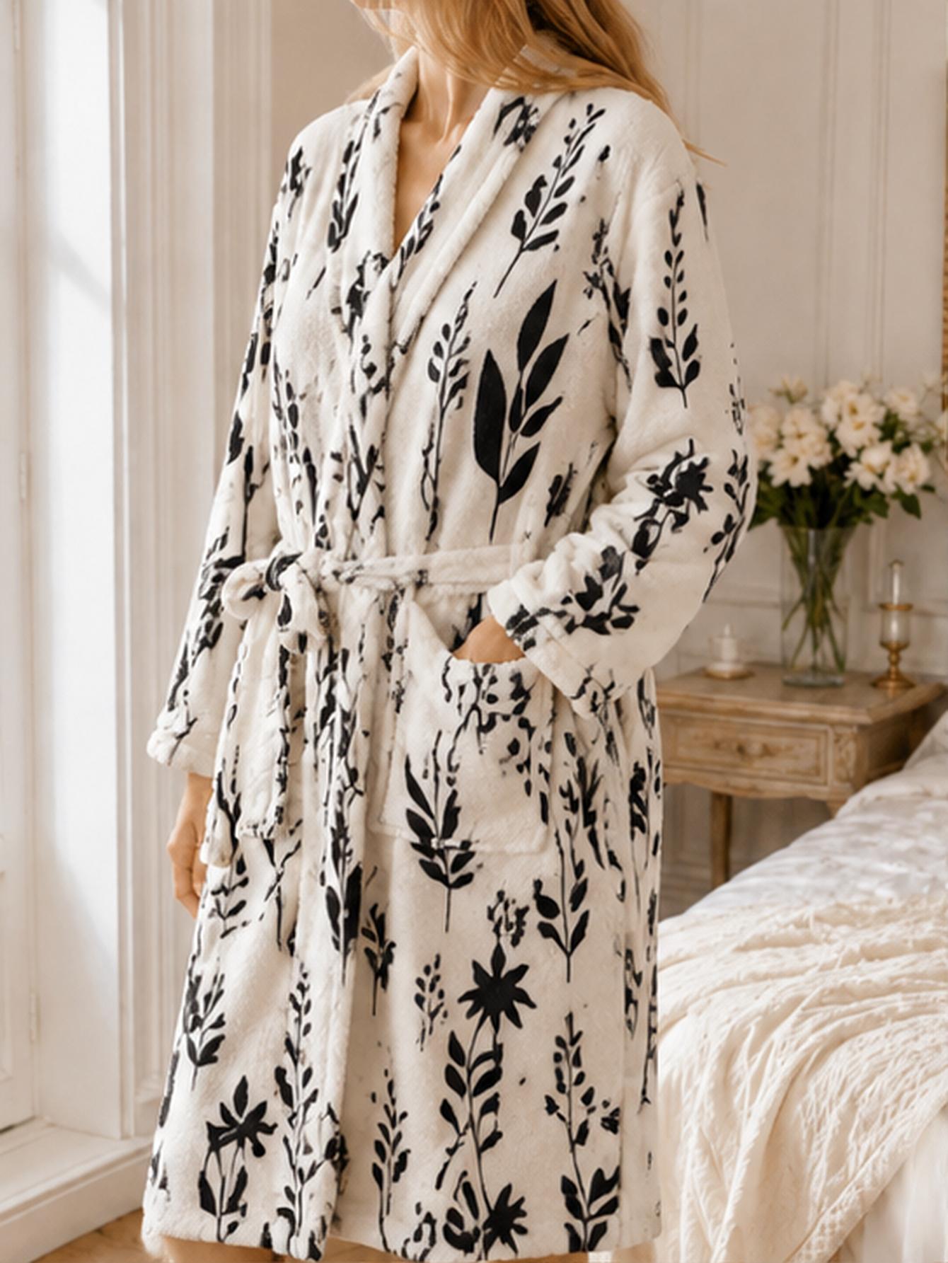 Dames Plus Size Zwarte Badjas  - Bathrobe recensie en prijs