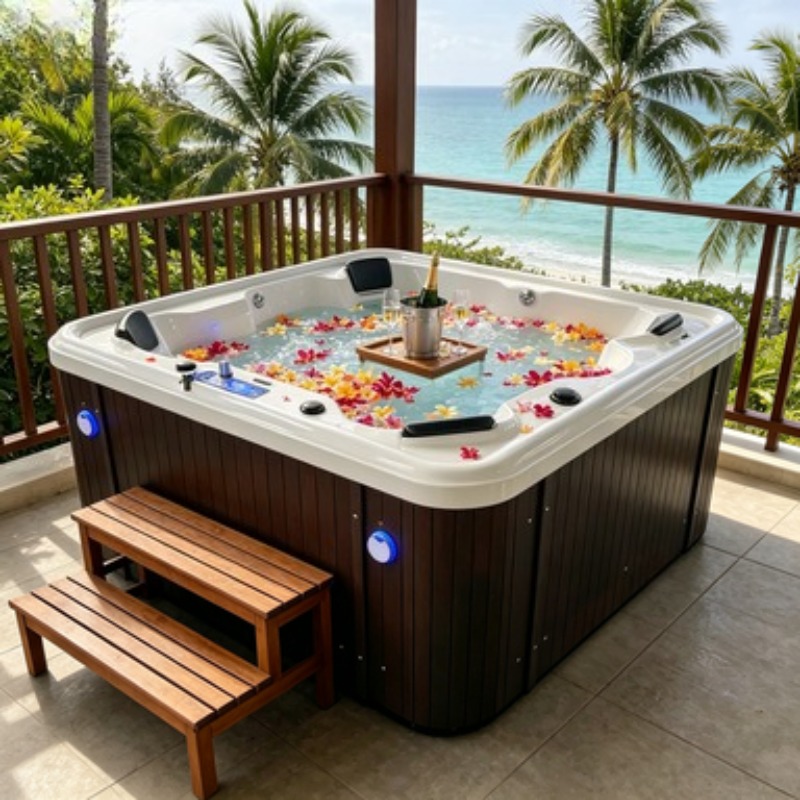 Acryl Whirlpool Hot Tub Spa Ja - Spa Massager recensie en prijs