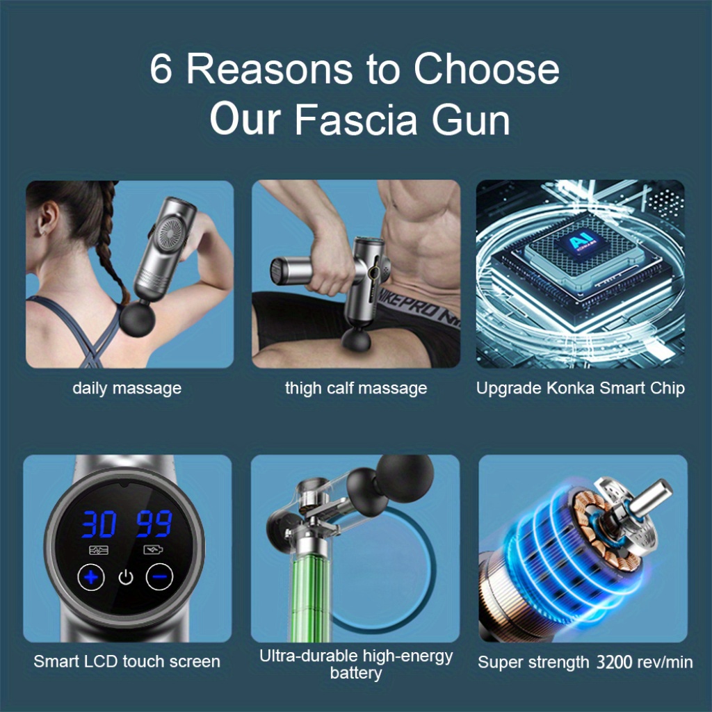 90-niveau massagepistool Fasci - Massage Gun recensie en prijs